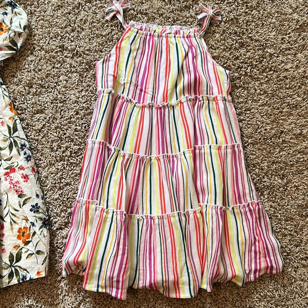 Girls summer/spring dress all in size 4/4T no stains - Picture 3 of 11